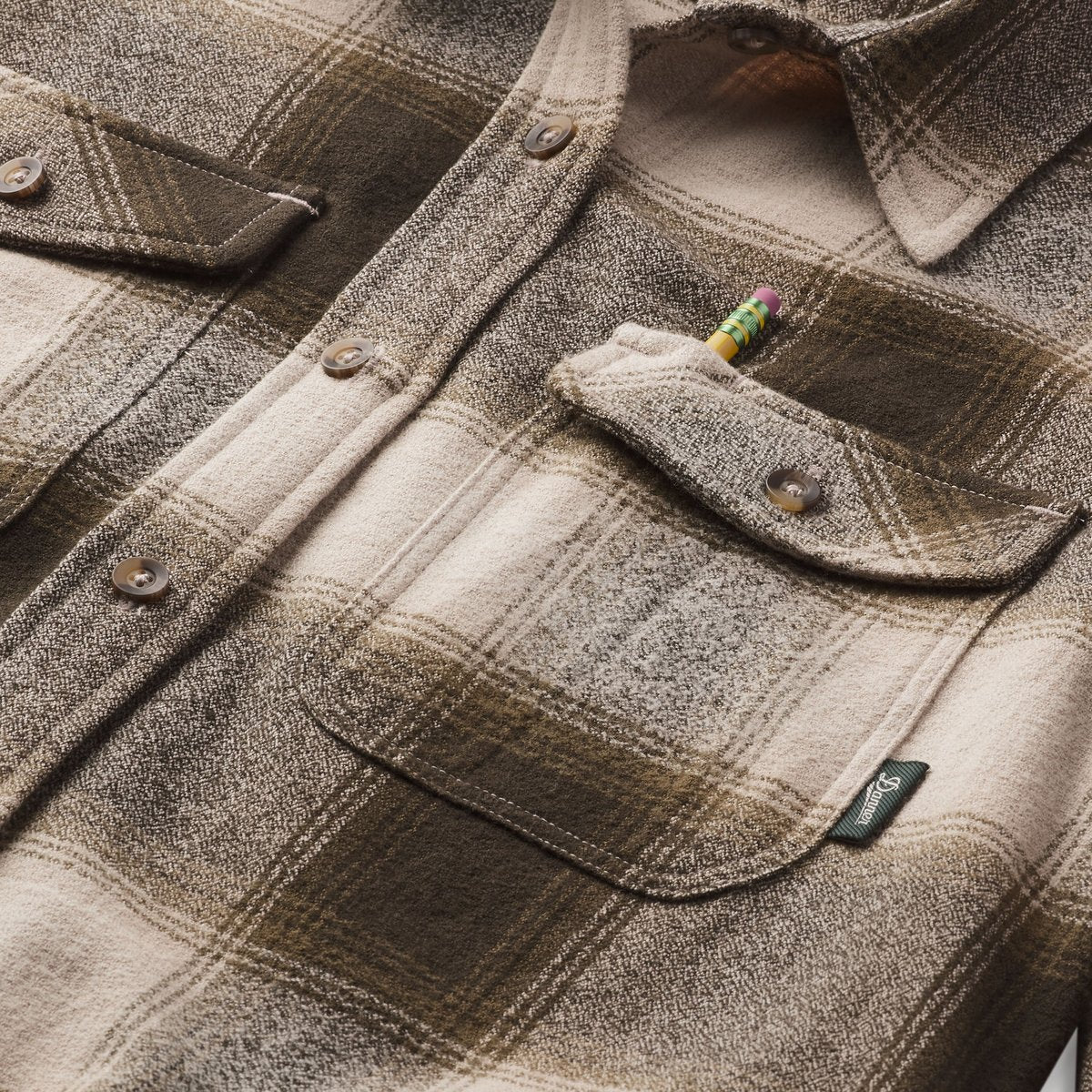 Danner Sauvie Cotton Flannel Shirt Earth Plaid