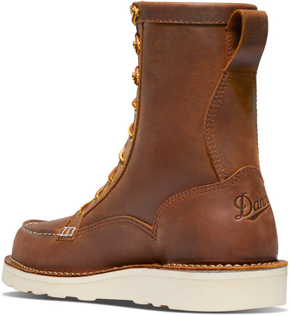 Danner Bull Run Moc Toe 8" Tobacco Steel Toe
