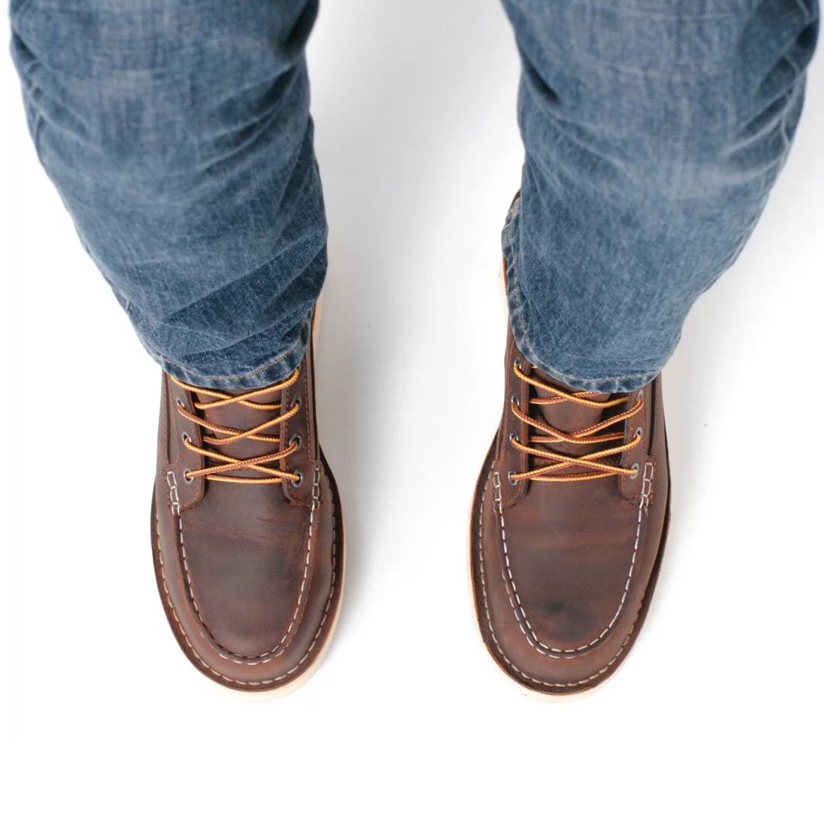 Danner Bull Run Moc Toe 6" Brown Steel Toe