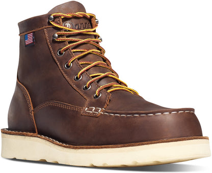Danner Bull Run Moc Toe 6" Brown Steel Toe