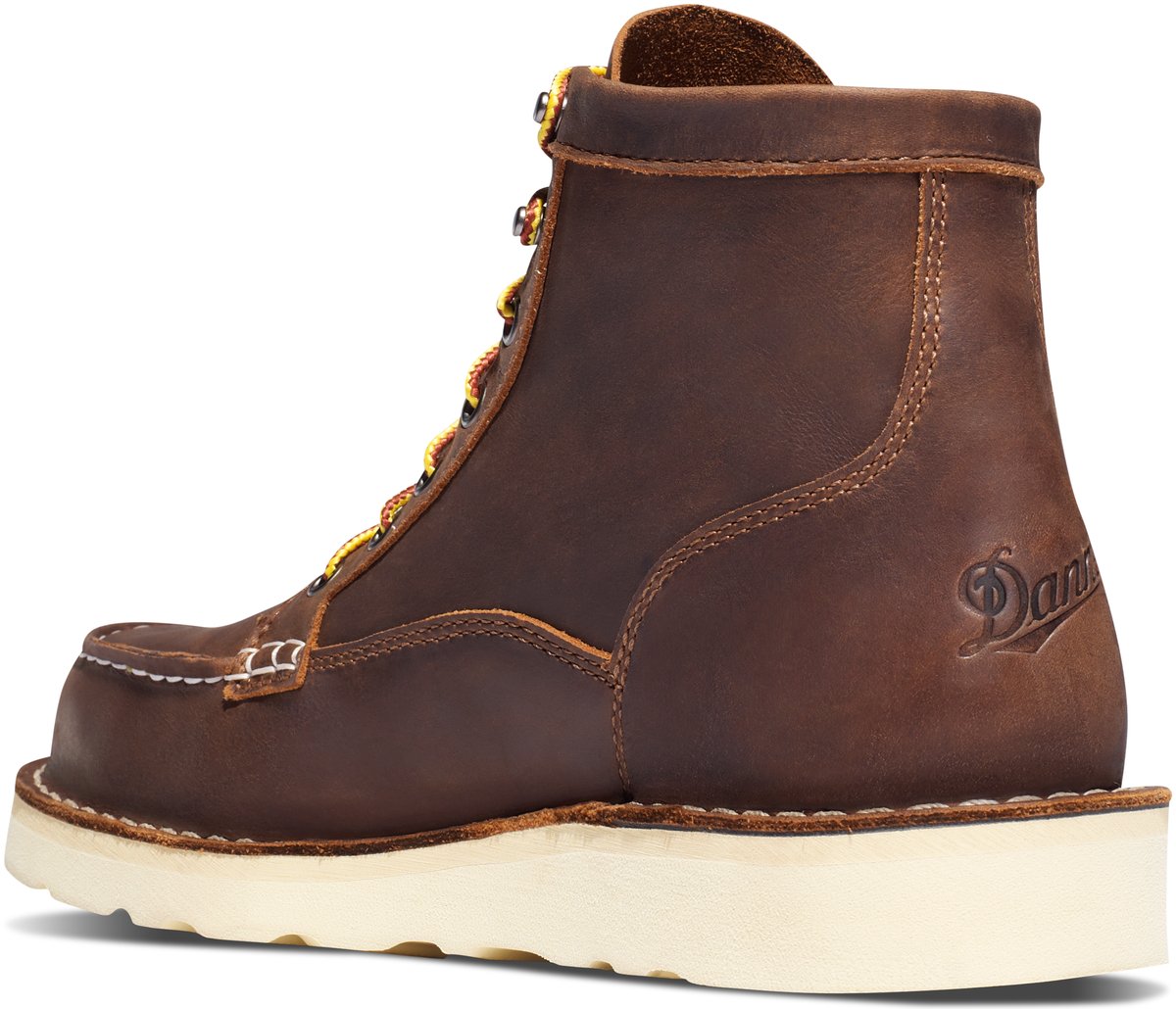 Danner Bull Run Moc Toe 6" Brown Steel Toe