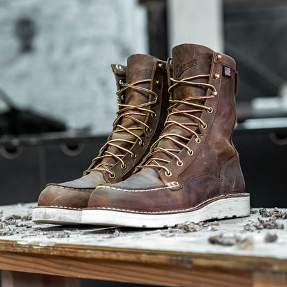 Danner Bull Run Moc Toe 8" Tobacco