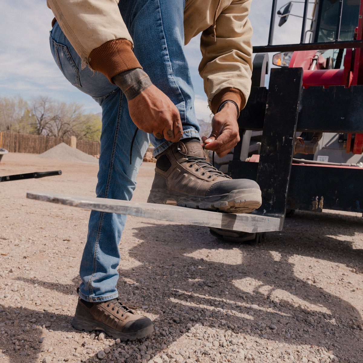 Danner Wheat Ridge Brown/Olive Aluminum Toe