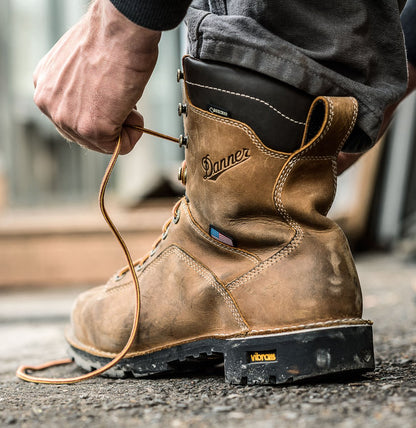 Danner Quarry USA Distressed Brown Alloy Toe