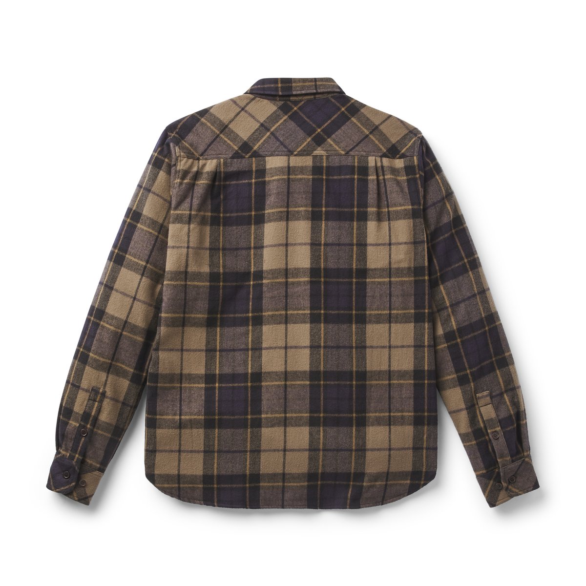 Danner Cedar Mill Cotton Flannel Shirt  Navy/Olive Tartan Plaid