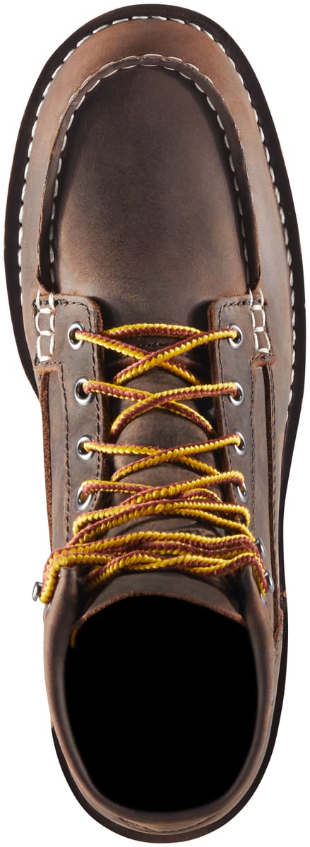 Danner Bull Run Moc Toe 6" Brown Steel Toe