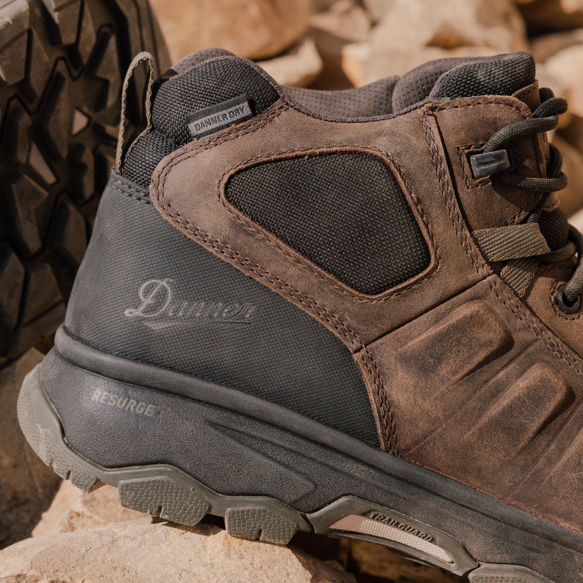 Danner Wheat Ridge Brown/Olive Aluminum Toe